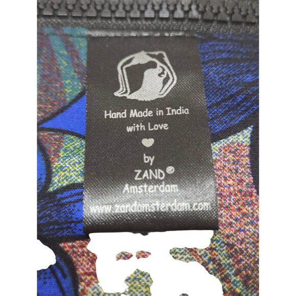 ZAND Amsterdam Reversible Wrap Skirt Womens One Size Snap Floral Punk A32.1 - Picture 7 of 11